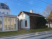 Das ehemalige Stationsgebäude Kagran ist heute Teil des Bezirksmuseum Donaustadt
