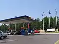 Norwegische Statoil-Tankstelle in Polen