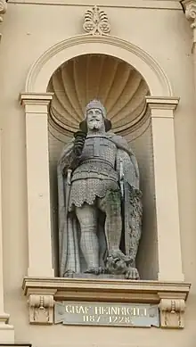 Standbild Heinrich I. Schloss Schwerin (2007)