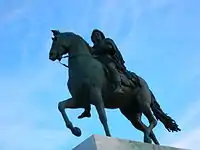 Standbild auf dem Place Bellecour von Ludwig XIV.