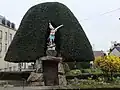 St.-Michael-Statur