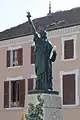 Die Freiheitsstatue von Roybon