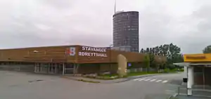 Die Stavanger Idrettshall im Januar 2012