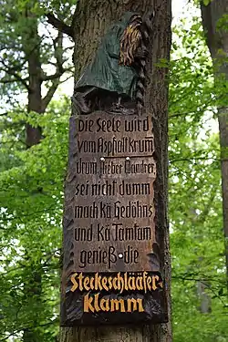 Oberer Eingang zur Klamm