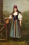 Mädchen in Tracht