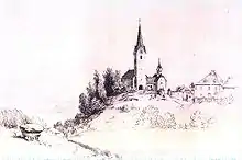 Karnburg mit Fürstenstein