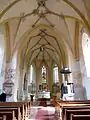 Blick in das Kirchenschiff.