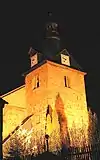 Die Kirche bei Nacht