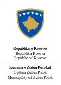 Wappen von Zubin Potok