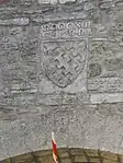 Wappenstein an der Porta Monalda