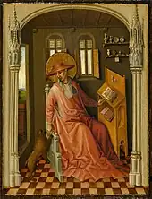 Hieronymus beim Studium