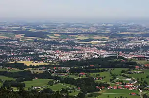 Blick von der Dambergwarte in Sankt Ulrich