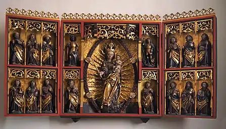 Marienaltar von 1521 in der Antoniuskapelle