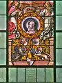 Fenster zum Gedenken an Fürst Konstantin in der Stiftskirche