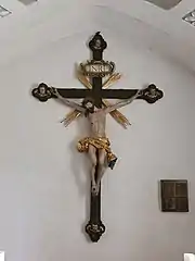Kruzifix in der Werktagskapelle