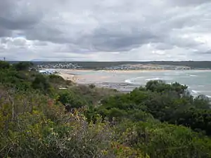 Mündung des Goukou River in die Still Bay