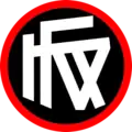 Stilisiertes KFV-Logo auf dem Cover des Kicker-Buchs „Mittelstürmer spielen auf“ mit Max Breunig (Jahr 1942)