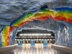 Stadion, Stockholms Tunnelbana