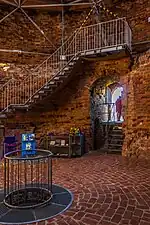 Innenansicht Burgturm Stolpe