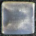 Stolperstein für Emmy Eva Stock (Kleiner Griechenmarkt 61/63)