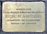 Kopfstein für eine Opfergruppe in Berlin-Mitte