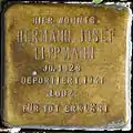 Stolperstein für Hermann Josef Lippmann (Brabanter Straße 18)