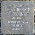 Stolperstein für Erika Renate Goldschmidt (Ahrweilerstraße 8)