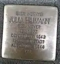 Stolperstein für Julia Haimann (Riehler Straße 13)