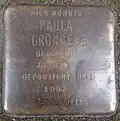 Stolperstein für Paula Grünberg (Reischplatz 1)