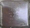 Stolperstein für Veronika Simons (Reischplatz 6)