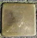 Stolperstein für Margot Kurmann (Venloer Straße 12)