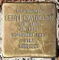 Stolperstein Gerti Davidsohn