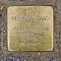Stolperstein für Hermann Isaak