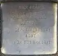 Stolperstein für Albert Levy (Metzer Straße 5)