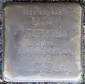 Stolperstein für Erna Löwenstein (Sachsenring 29)