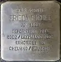 Stolperstein für Frieda Eichel (Severinstrasse 199)