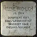 Stolperstein für Helen Fröhlich (Zülpicher Platz 4)