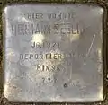 Stolperstein für Hermann Seelig (Hardefuststraße 3)