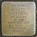 Stolperstein für Jeanette Landesberg (Görresstraße 15)
