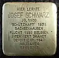 Stolperstein für Josef Schwarz (Schaurtestraße 1)