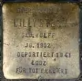 Stolperstein für Lilly Stern (Bonner Straße 33)