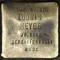 Stolperstein für Ludwig Meyer (Richard-Wagner-Straße 23)