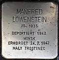 Stolperstein für Manfred Löwenstein (Zülpicher Platz 4)