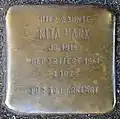 Stolperstein für Rita Marx (Karolingerring 17)