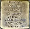 Stolperstein für Hermine Wallach (Burgunder Straße 44)