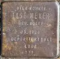 Stolperstein für Else Meyer (Görresstraße 15)