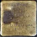 Stolperstein für Albert Schönfeld (Heinsbergstraße 22)