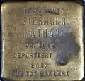 Stolperstein für Siegmund Nathan (Heinsbergstraße 22)
