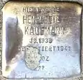 Stolperstein für Henriette Kaufmann (Alteburger Straße 11)