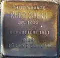 Stolperstein für Kurt Stern (Mozartstraße 54)